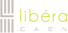 Logo de l'Hôtel Libéra à Caen-Colombelles, un établissement moderne et confortable.